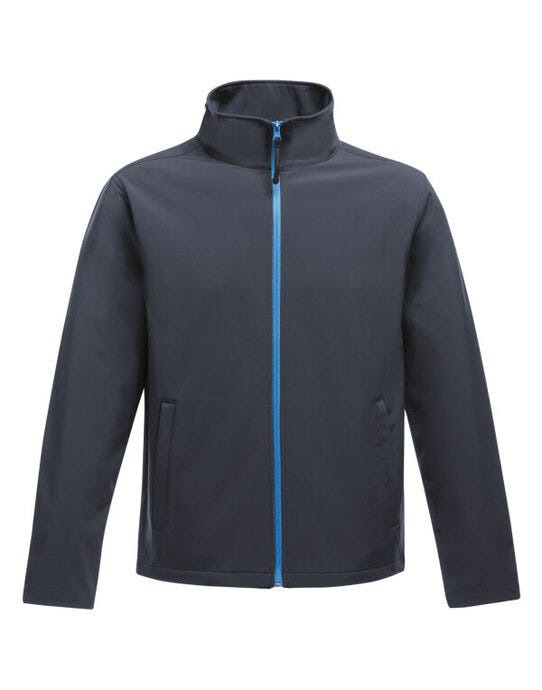 Regatta Professional Regatta Mens Ablaze Printable Softshell - Navy/ French Blue