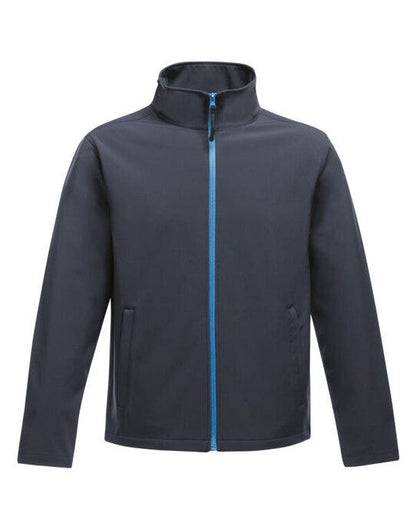 Regatta Professional Regatta Mens Ablaze Printable Softshell - Navy/ French Blue