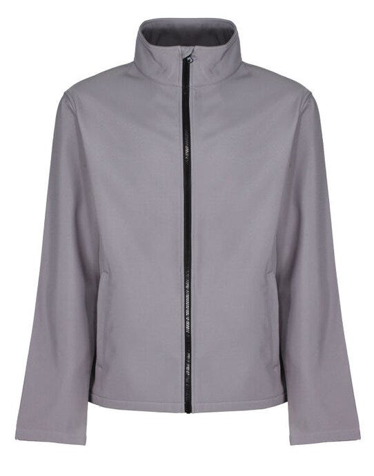 Regatta Professional Regatta Mens Ablaze Printable Softshell - Rock Grey/ Black