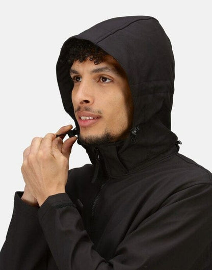 Regatta Professional Regatta Venturer Hooded Softshell - Black/Black