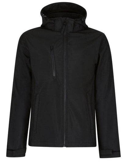 Regatta Professional Regatta Venturer Hooded Softshell - Black/Black