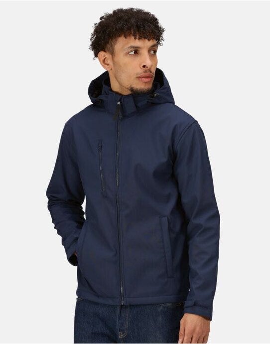 Regatta Professional Regatta Venturer Hooded Softshell - Navy/Navy