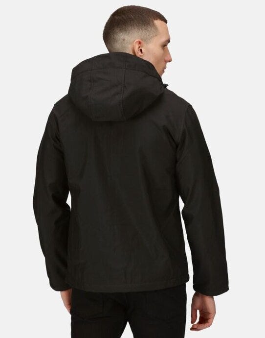 Regatta Professional Regatta Venturer Hooded Softshell - Black/Red