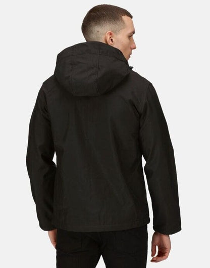 Regatta Professional Regatta Venturer Hooded Softshell - Black/Red