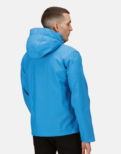 Regatta Professional Regatta Venturer Hooded Softshell - French Blue / Navy
