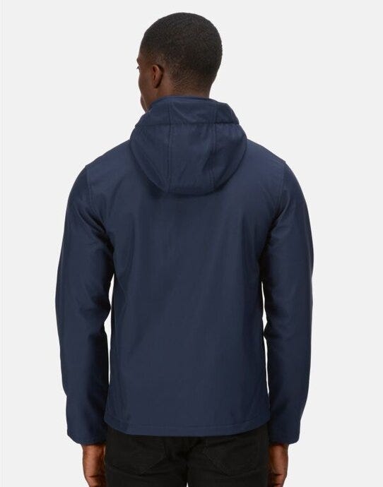 Regatta Professional Regatta Venturer Hooded Softshell - Navy/ French Blue