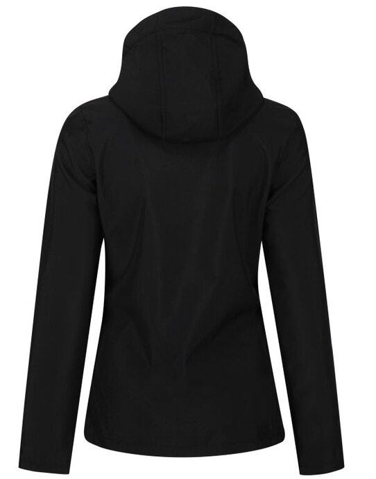 Regatta Professional Regatta Womens Venturer Hooded Softshell - Black/Black