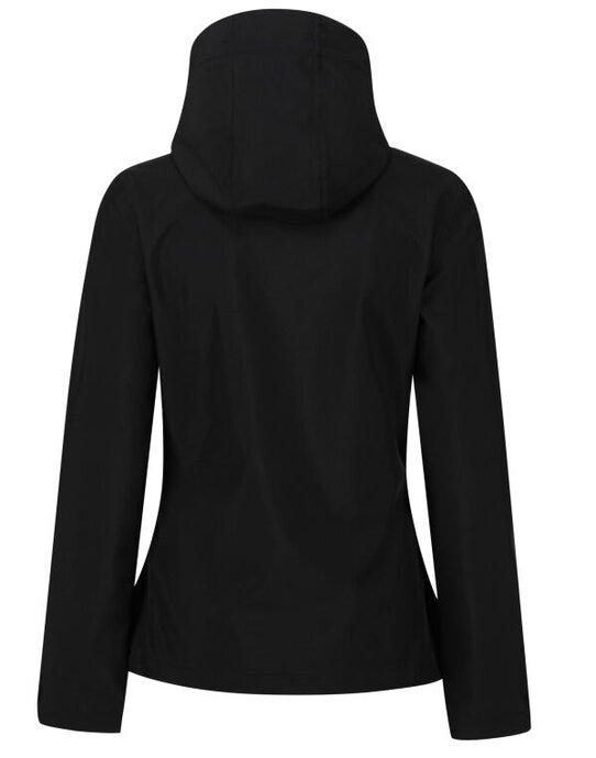 Regatta Professional Regatta Womens Venturer Hooded Softshell - Black/Red