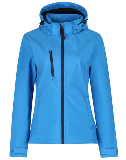 Regatta Professional Regatta Womens Venturer Hooded Softshell - French Blue / Navy