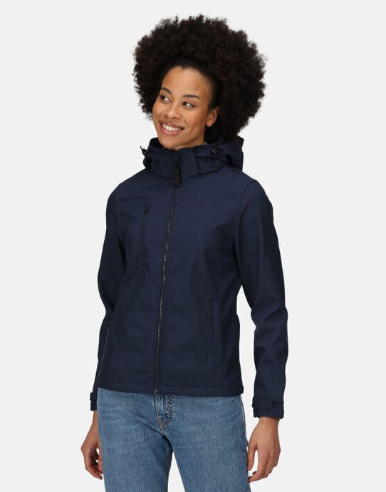 Regatta Professional Regatta Womens Venturer Hooded Softshell - Navy/Navy
