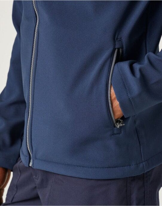Regatta Professional Regatta Navigate 2-Layer Hood Softshell - Navy/Seal