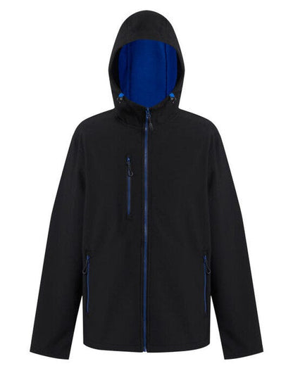 Regatta Professional Regatta Navigate 2-Layer Hood Softshell - Black/New Royal