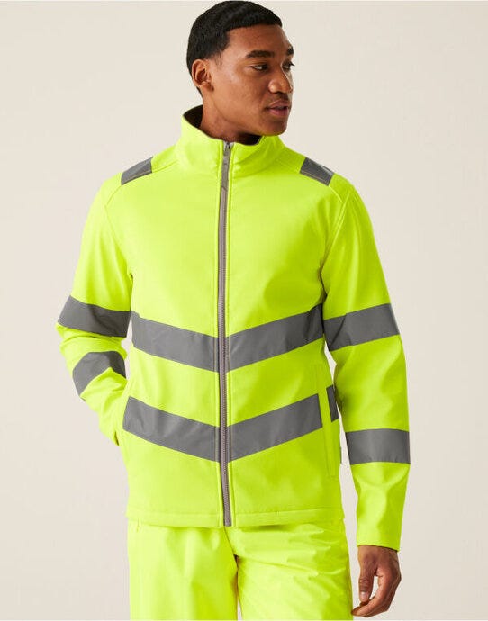 Regatta High Visibility Regatta Hi-Vis Pro Contract Ablaze SShel - Hi-Vis Yellow