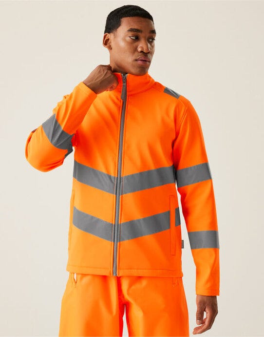 Regatta High Visibility Regatta Hi-Vis Pro Contract Ablaze SShel - Hi Vis Orange