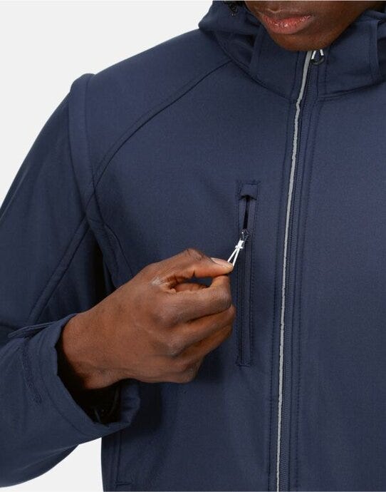 Regatta Professional Regatta Mens Earsmus 4-In-1 Softshell - Navy/Navy