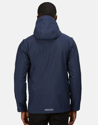 Regatta Professional Regatta Mens Earsmus 4-In-1 Softshell - Navy/Navy
