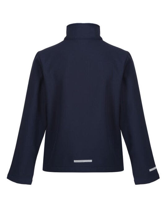 Regatta Junior Ablaze 2 Layer Softshell - Navy/New Royal