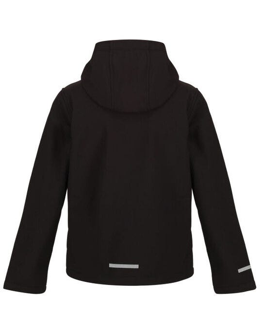 Regatta Junior Ablaze 3 Layer Softshell - Black/Classic Red