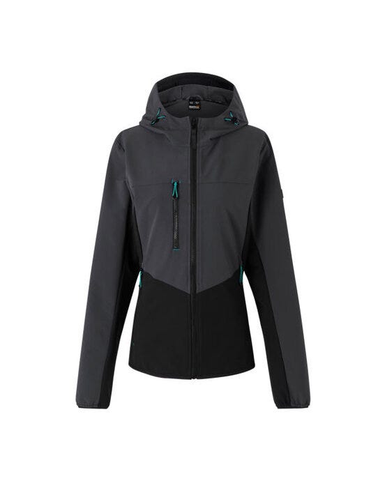 Regatta Professional Regatta Ladies Ada Stretch Softshell Jkt - Seal Grey/Black