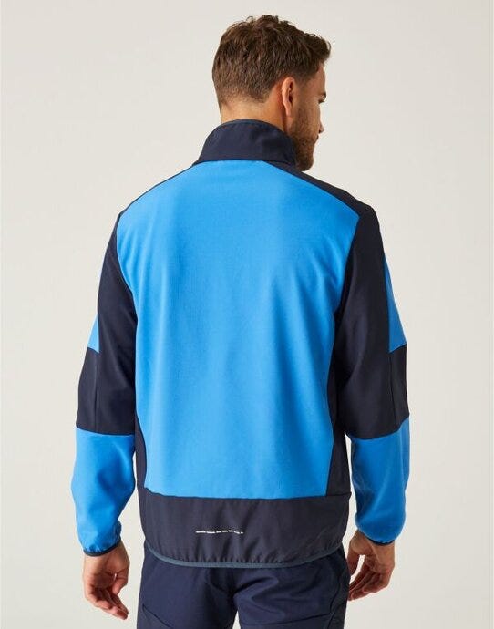 Regatta Professional Regatta E-Volve Unisex 2 Layer Softshell - Strong Blue/Navy