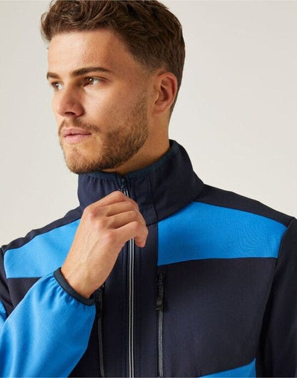 Regatta Professional Regatta E-Volve Unisex 2 Layer Softshell - Strong Blue/Navy