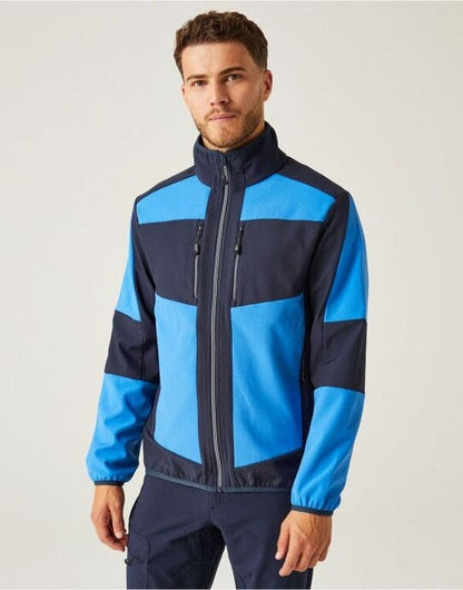Regatta Professional Regatta E-Volve Unisex 2 Layer Softshell - Strong Blue/Navy
