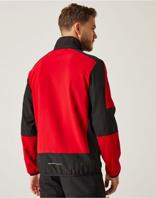 Regatta Professional Regatta E-Volve Unisex 2 Layer Softshell - Classic Red/Black