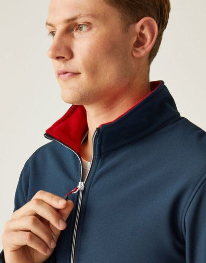 Regatta Professional Regatta Ascender 2-Layer Softshell - Navy/Classic Red
