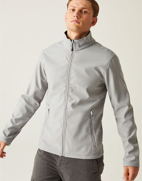 Regatta Professional Regatta Ascender 2-Layer Softshell - Mineral Grey/Black