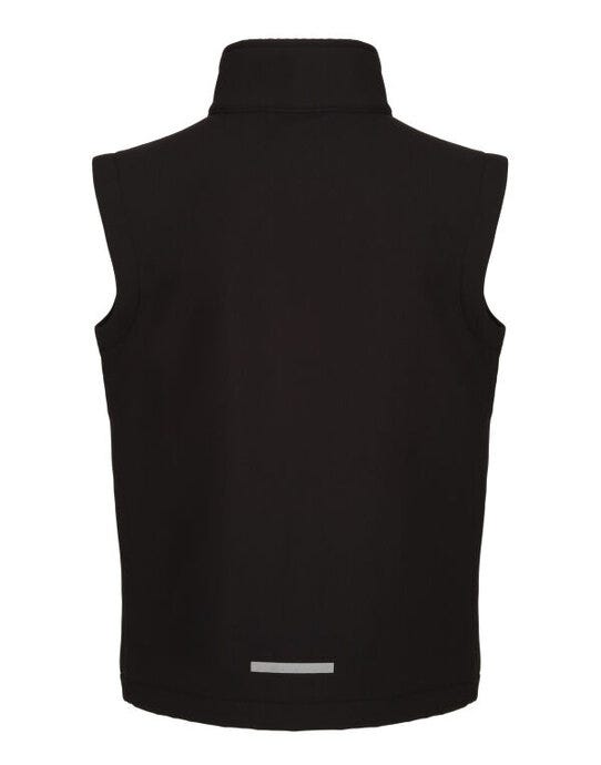 Regatta Junior Ablaze SShell Bodywarmer - Black/Black