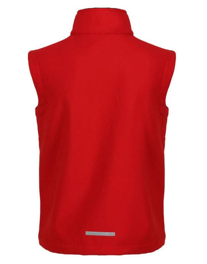 Regatta Junior Ablaze SShell Bodywarmer - Classic Red/Black
