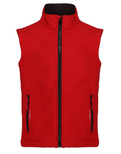 Regatta Junior Ablaze SShell Bodywarmer - Classic Red/Black