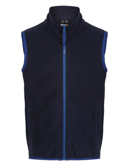 Regatta Junior Micro Fleece Bodywarmer - Navy/New Royal