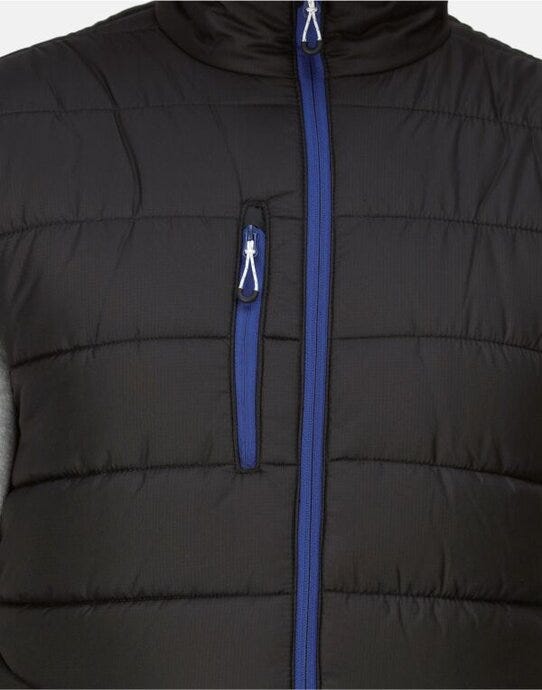 Regatta Professional Regatta Mens Navigate Thermal Bodywarmer - Black/ New Royal