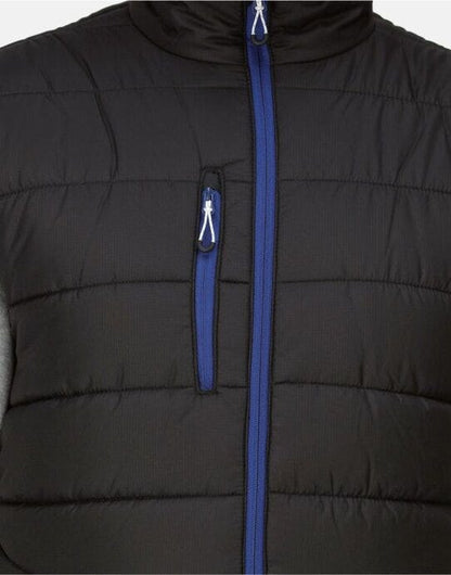 Regatta Professional Regatta Mens Navigate Thermal Bodywarmer - Black/ New Royal