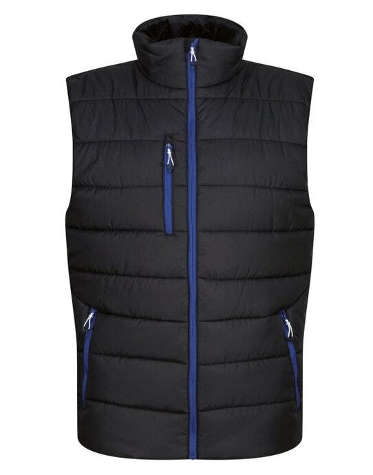 Regatta Professional Regatta Mens Navigate Thermal Bodywarmer - Black/ New Royal