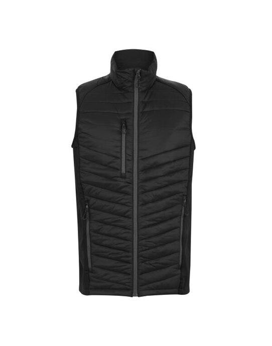 Regatta Professional Regatta Men's Navigate Hybrid Bodywarmer - Black/Seal Grey