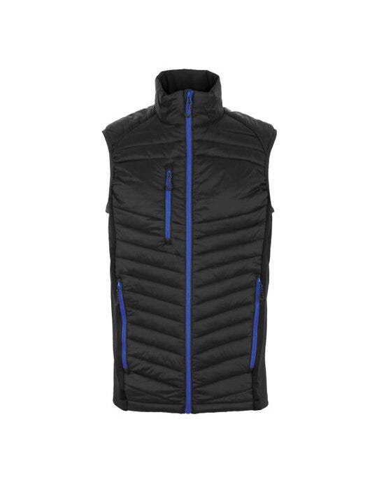 Regatta Professional Regatta Men's Navigate Hybrid Bodywarmer - Black/ New Royal
