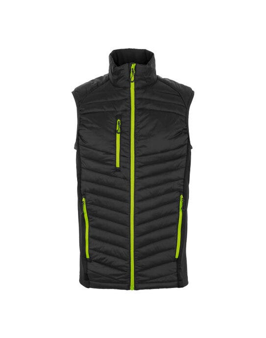 Regatta Professional Regatta Men's Navigate Hybrid Bodywarmer - Black/Lime