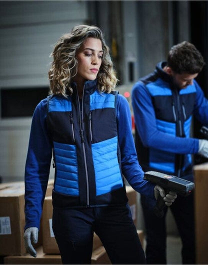 Regatta Professional Regatta E-Volve Unisex Hybrid Bodywarmer - Strong Blue/Navy