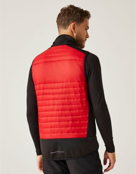 Regatta Professional Regatta E-Volve Unisex Hybrid Bodywarmer - Classic Red/Black