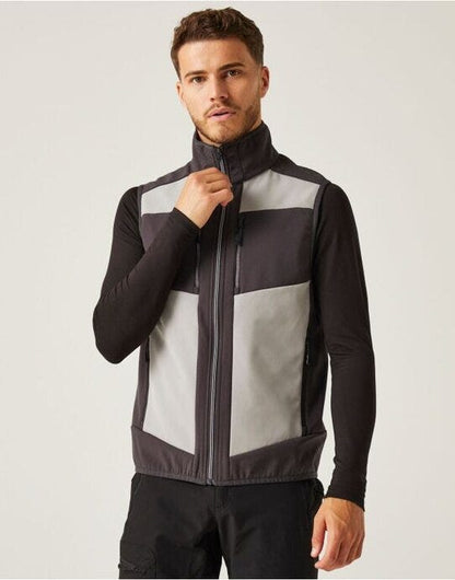 Regatta Professional Regatta E-Volve 2L SoftShell BodyWarmer - Mineral Grey/Ash