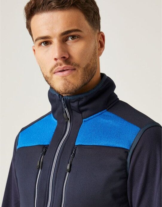 Regatta Professional Regatta E-Volve Knit Stretch Bodywarmer - Strong Blue/Navy