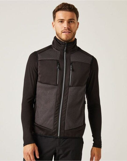Regatta Professional Regatta E-Volve Knit Stretch Bodywarmer - Ash/Black