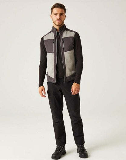 Regatta Professional Regatta E-Volve Knit Stretch Bodywarmer - Mineral Grey/Ash