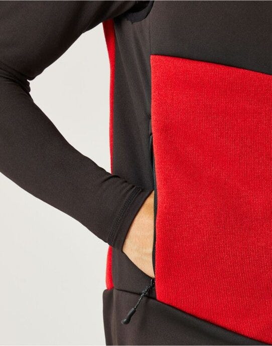 Regatta Professional Regatta E-Volve Knit Stretch Bodywarmer - Classic Red/Black