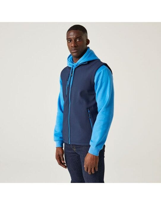 Regatta Professional Regatta Navigate 2L Softshell Bodywarmer - Navy/ French Blue