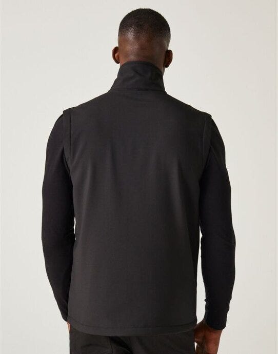Regatta Professional Regatta Navigate 2L Softshell Bodywarmer - Black/Lime
