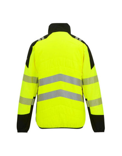 Regatta High Visibility Regatta Hi-Vis X-Pro Hybrid Jkt Class 2 - Black/Hi-Vis Yellow