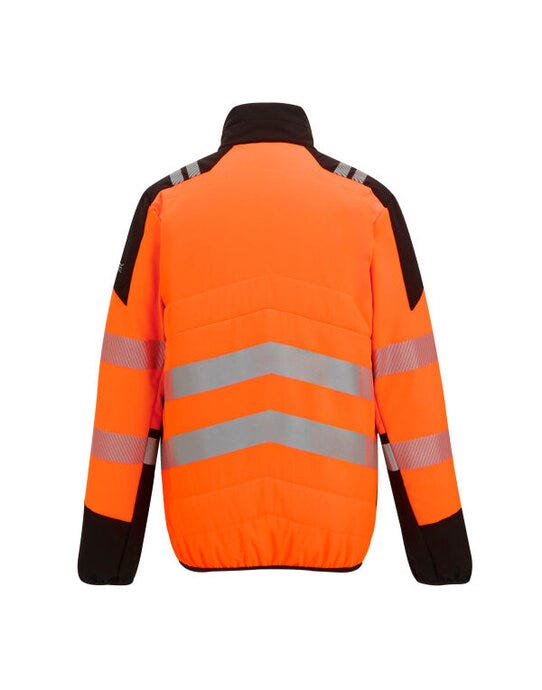 Regatta High Visibility Regatta Hi-Vis X-Pro Hybrid Jkt Class 2 - Black/Hi-Vis Orange
